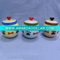 Food safe ceramic food storage container