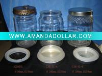 Wholesale cooking glass sugar storage jar and bottle