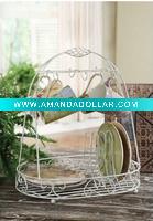 White Powder Coat Multifunction Mug Holder
