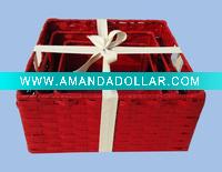 paper loom basket