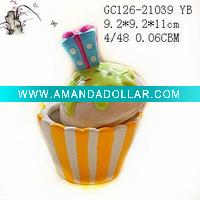 Ceramic Cupcake Cookie Jar