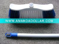 plastic broom;long handle broom; cleaning broom