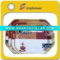 plastic coffee tray