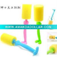 Wholesale Sponge coffee cup brush hand brushes