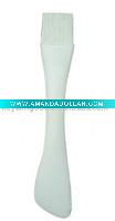 Durable silicone spatula brush