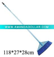 plastic broom stock