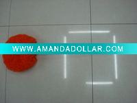 Round microfiber cleaning broom/brush