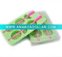 Lemon Shaped Plastic Non-toxic Ice Cube Maker Tray