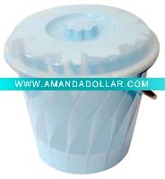 Wholesale plastic light blue water bucket