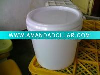 Plastic barrel and bucket