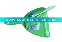 New Plastic Broom And Dustpan Set-Durable