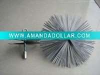 Wholesale steel wire roundness chimney cleaning brush