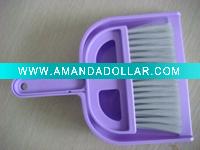 Wholesale plastic dustpan & brush set