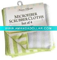 microfiber scrubber cloths