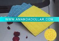 Wholesale micro fibre jacquard towel & cleaning cloths