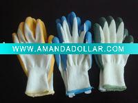 Wholesale 100% natural latex coated gloves