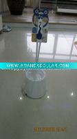 plastic brush with holder