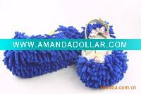 Wholesale microfiber chenille shoe cover for cleaning/chenille mop