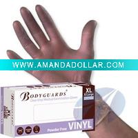 Wholesale PD-VG1004 blue Vinyl Gloves