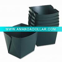 Wholesale 2011 new style foldable office corrugated plastic waste paper indoor dustbin refuse receptacle (YF7005)