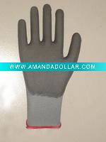 Wholesale 13G nylon grey latex glove
