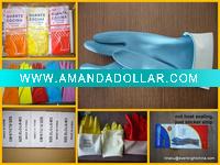 lined/non-lined household latex glove