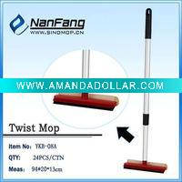 flexible telescopic double-face sponge window wiper