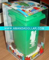 Wholesale Pen holder in dustbin shape
