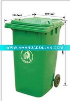 SL-D240A plastic waste bin
