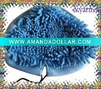 chenille triangle steam mop pad