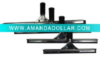 Steel window squeegee