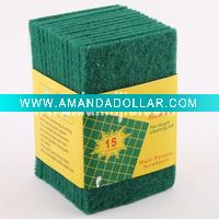 Wholesale kitchen plastic cleaning scrubber