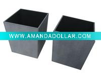 Wholesale PU leather trashcan