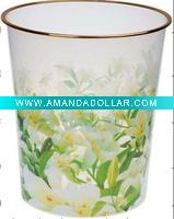 Beautiful color plastic trash bin/trash container WTB2018T