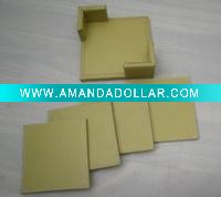 Square Leather Cup Coaster