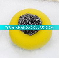Wholesale sponge and steel scourer