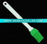 Wholesale silicone brush with plastic handle