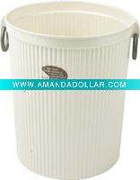 Fashion PE Plastic Home Bin With Handles BY-2066