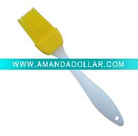 silicone brush with plastic handle