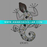 Wholesale Metal decoration with lizard design (CN1070)