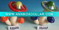 Wholesale ceramic mushroom for garden decorations