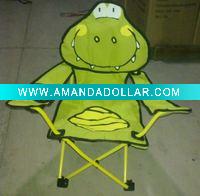 cartoon child folding chair