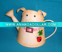 Wholesale animal watering can as garden decoration