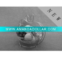Wholesale metal fruit storage basket iron wire fruit holder fruit hanging rack