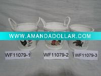 Wholesale heat-transfer printing wood pot/wood basket