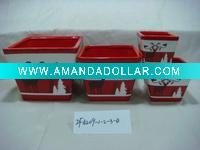 Wholesale square handmade ceramic bowls