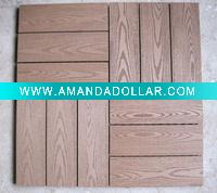 Wholesale WPC interlocking decking tiles