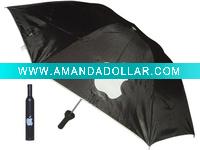 hot wine bottle umbrella