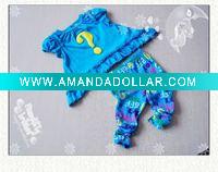 Wholesale Hot Knit Krazy Legs Ankle Length Leggings Set/Children wear
