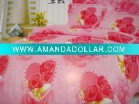 Wholesale bedding set of polyester fabric